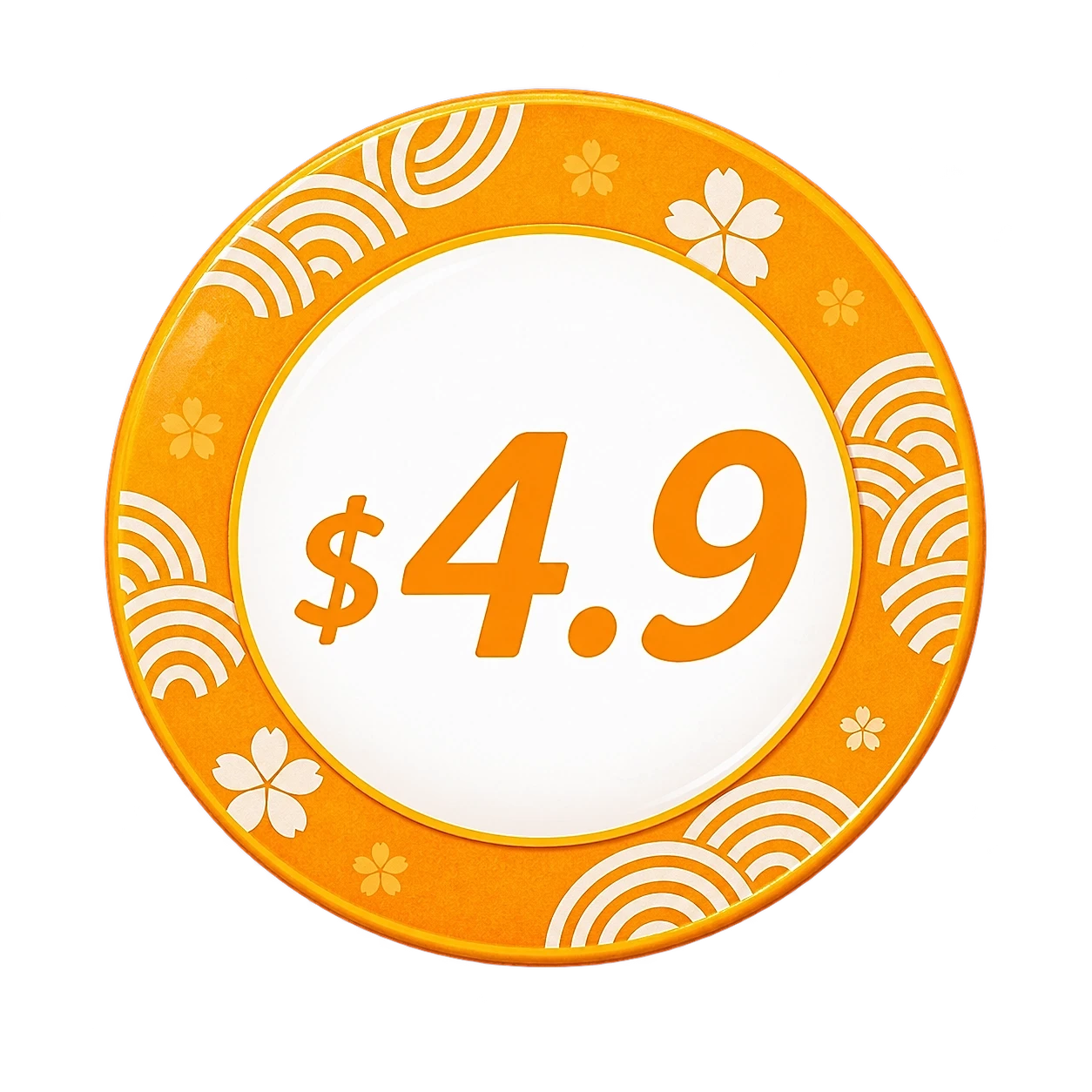 $4.90 plate