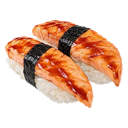 Teriyaki Salmon Nigiri